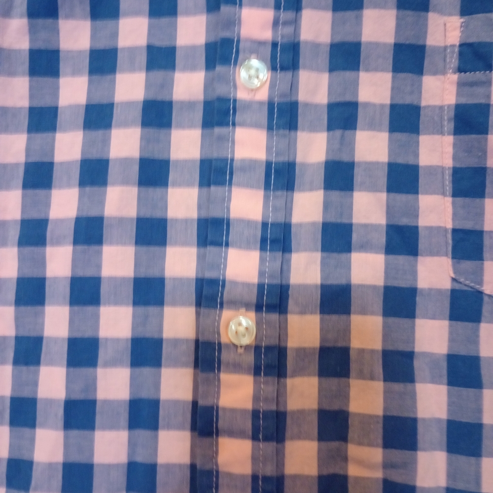 Sonoma Blue and Pink Casual Button Down Shirt‎ - Picture 4 of 4
